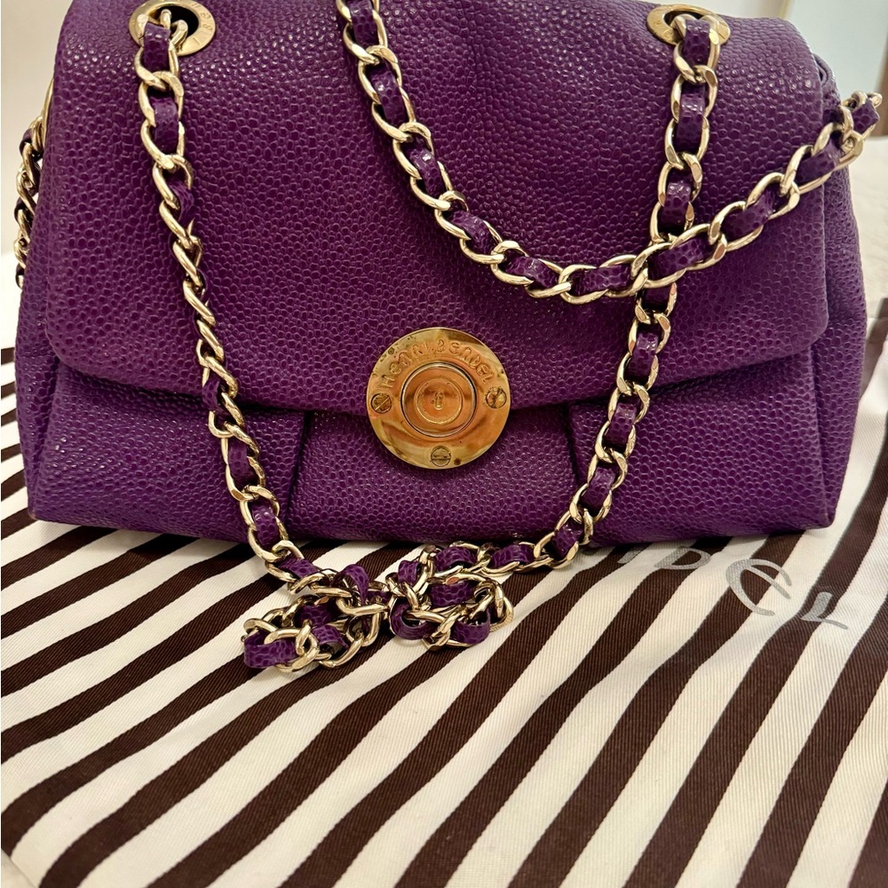 Henri Bendel. Caviar Leather Bag